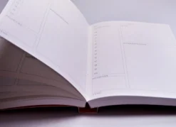 Planer dzienny Leaf Scribble no. 2, A5 - The Completist. - 90 g/m2