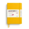 Planer dzienny w kropki 2027 – Leuchtturm1917 – Sunflower A5