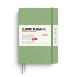 Planer dzienny w linie 2027 - Leuchtturm1917 - Sage A5