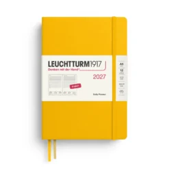 Planer dzienny w linie 2027 - Leuchtturm1917 - Sunflower A5