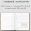 Planer Jaśnie Plan niedatowany - bordowy
