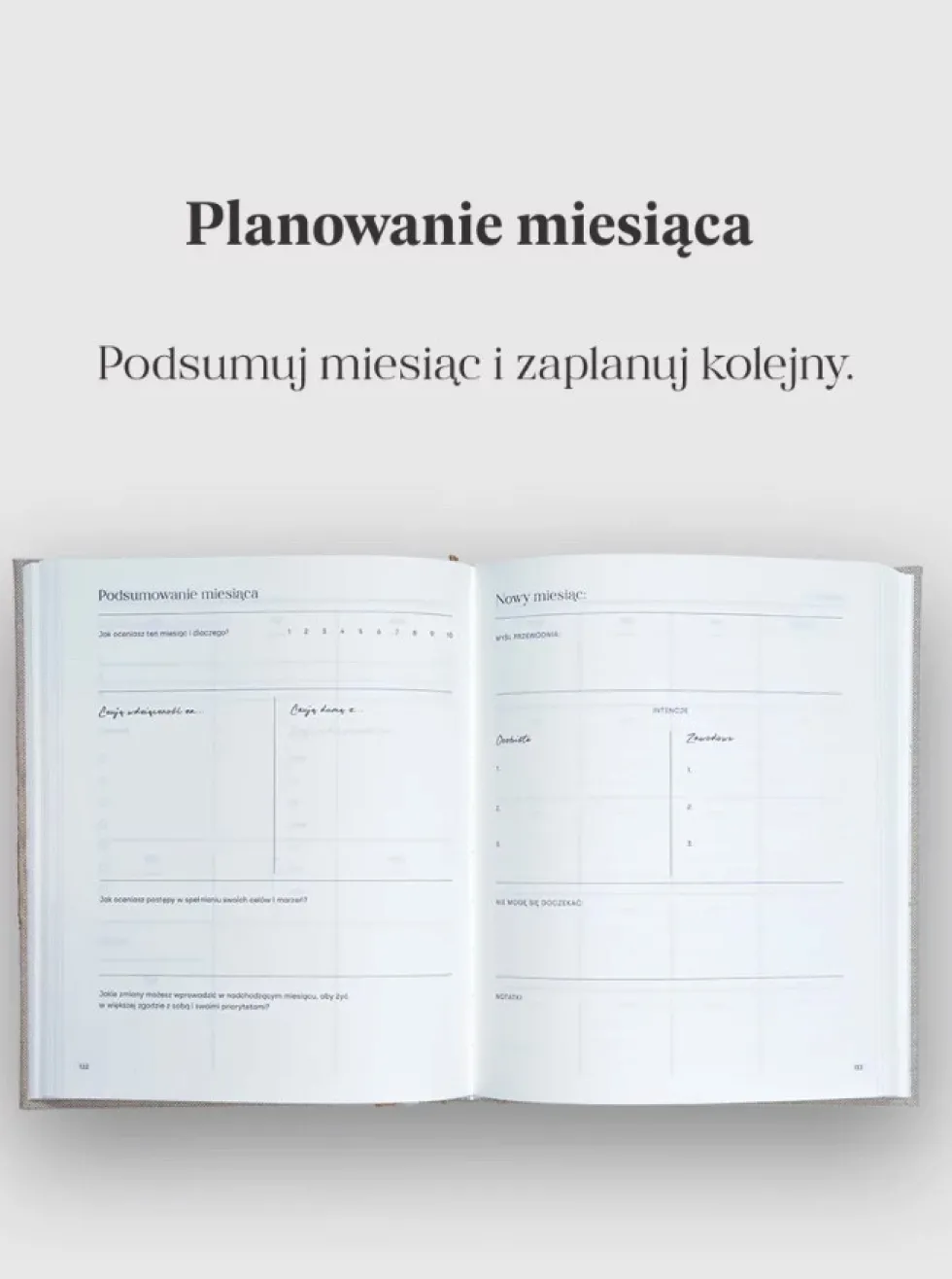 Planer Jaśnie Plan niedatowany - szałwiowy