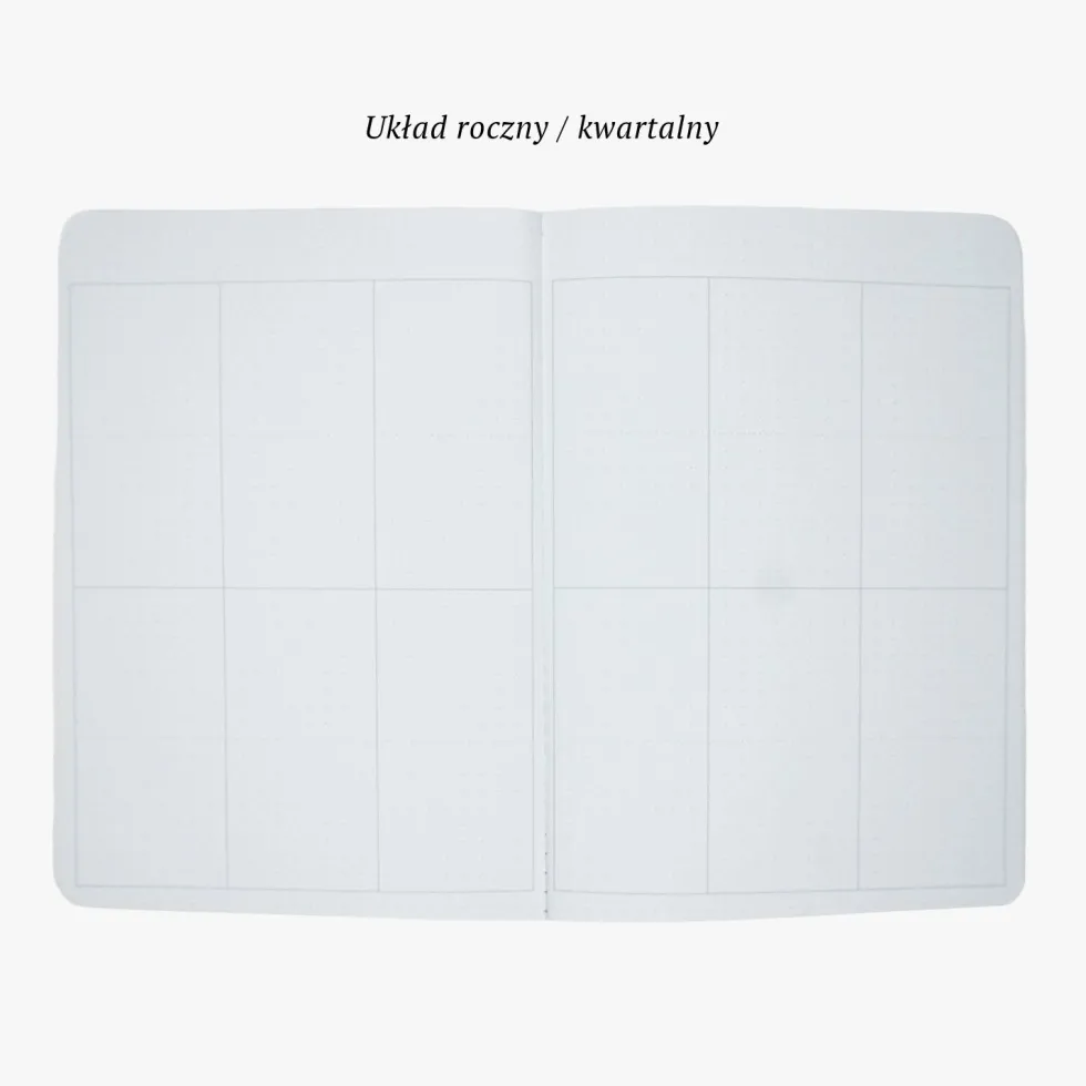 Planer niedatowany Emerald Galaxy A5 - Devangari - 120 g/m2