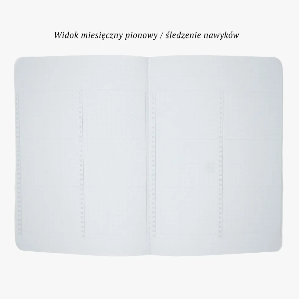 Planer niedatowany Emerald Galaxy A5 - Devangari - 120 g/m2