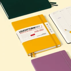 Planer tygodniowy akademicki 2026/2027 A5 - Leuchtturm1917 - Forest Green