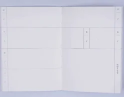 Planer tygodniowy Chicago no. 1, A6 - The Completist. - 90 g/m2