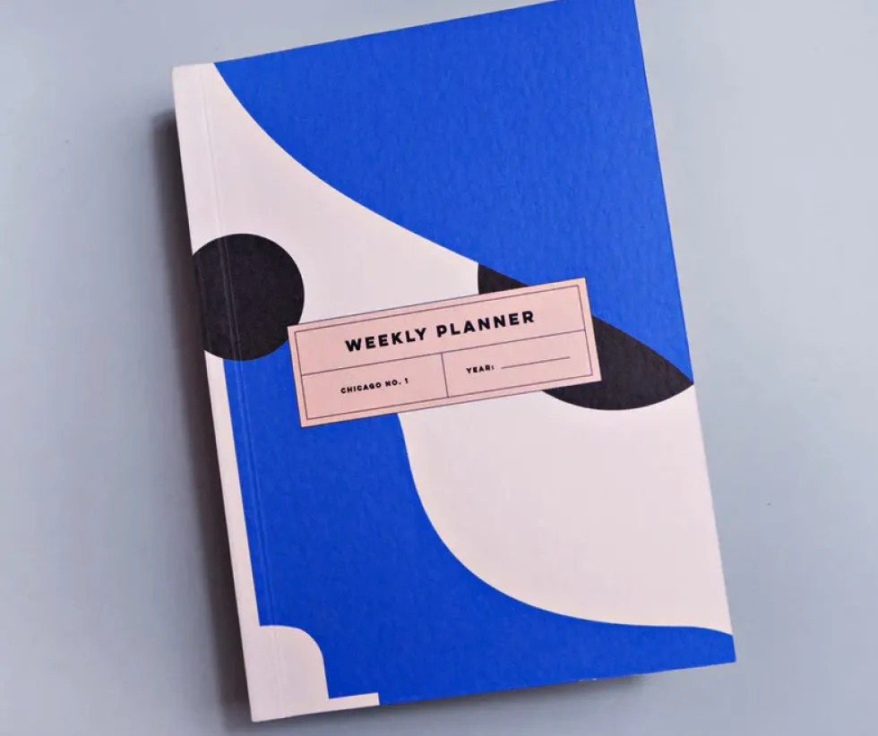 Planer tygodniowy Chicago no. 1, A6 - The Completist. - 90 g/m2