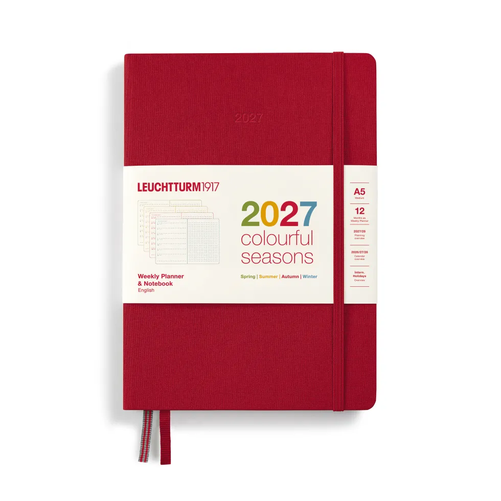 Planer tygodniowy Colourful Seasons 2027 - Leuchtturm1917 - Autumn