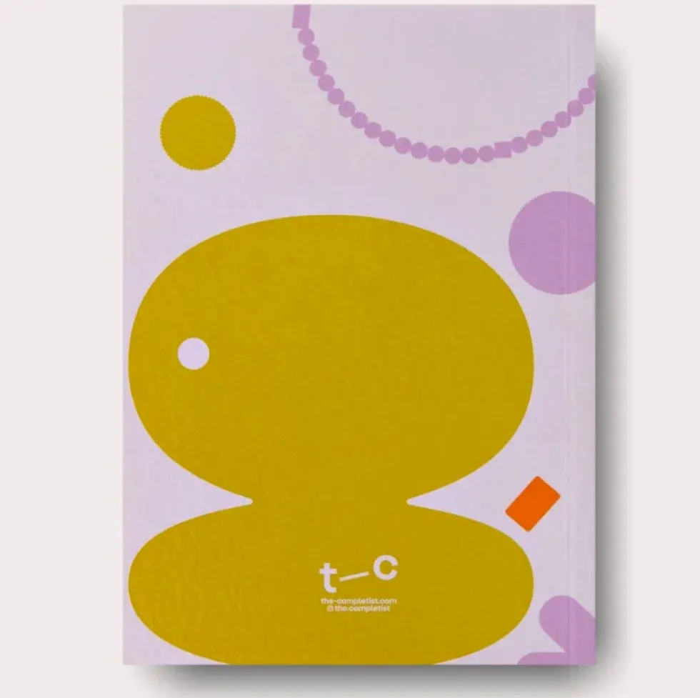 Planer tygodniowy Fete No.1 A6 - The Completist. - 90 g/m2