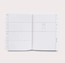 Planer tygodniowy niedatowany Hazy No.1 A6 - The Completist.