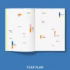 Planer tygodniowy Notes 2026/2027 - mishmash - Lime