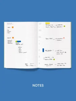 Planer tygodniowy Notes 2026/2027 - mishmash - Lime