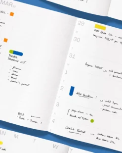 Planer tygodniowy Notes 2026/2027 - mishmash - Lime