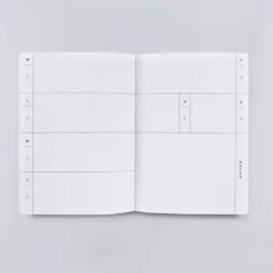 Planer tygodniowy Seoul A6 - The Completist. - 90 g/m2