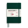 Planer tygodniowy z notatnikiem w linie 2027 - Leuchtturm1917 - Forest Green A5
