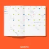 Planner niedatowany Frames A5 - mishmash - Sand