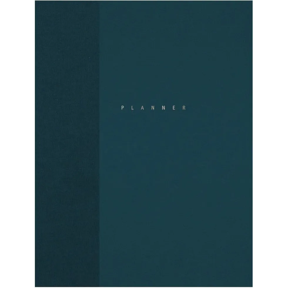 Planner niedatowany Klasyk - Papierniczeni - Ocean, twarda okładka