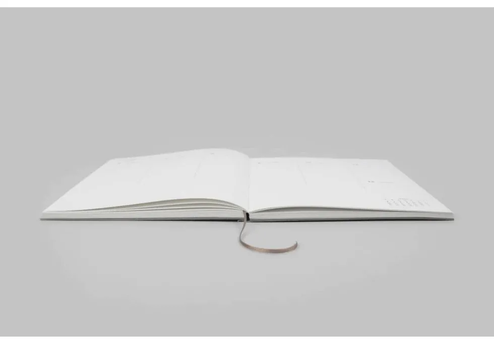 Planner niedatowany Klasyk - Papierniczeni - Ocean, twarda okładka