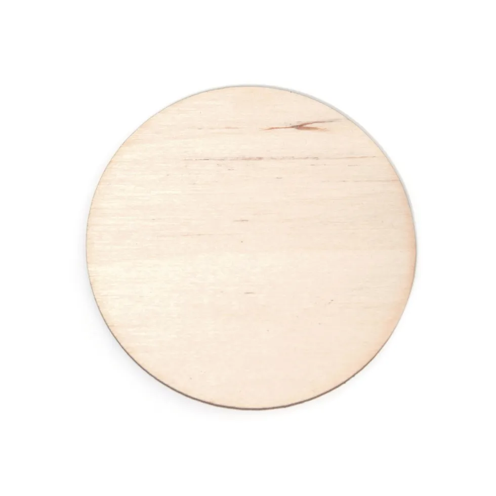 Podkładka, podstawka pod kubek, drewniana - Simply Crafting - 6 cm
