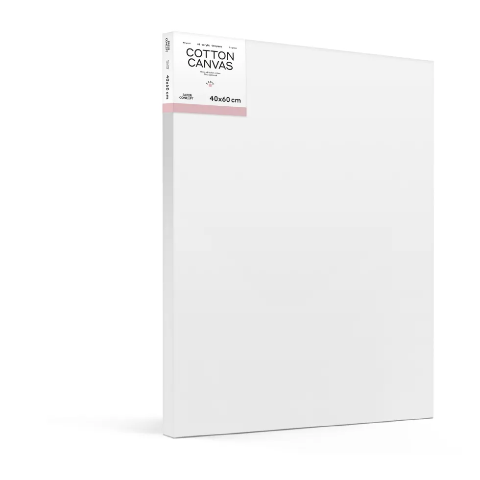 Podobrazie malarskie bawełniane Basic - PaperConcept - 50 x 60 cm