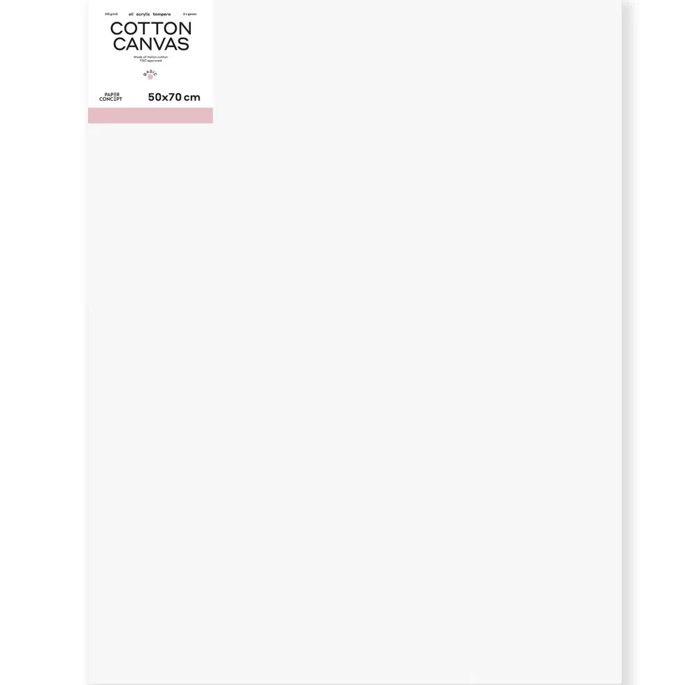 Podobrazie malarskie bawełniane Basic - PaperConcept - 50 x 70 cm