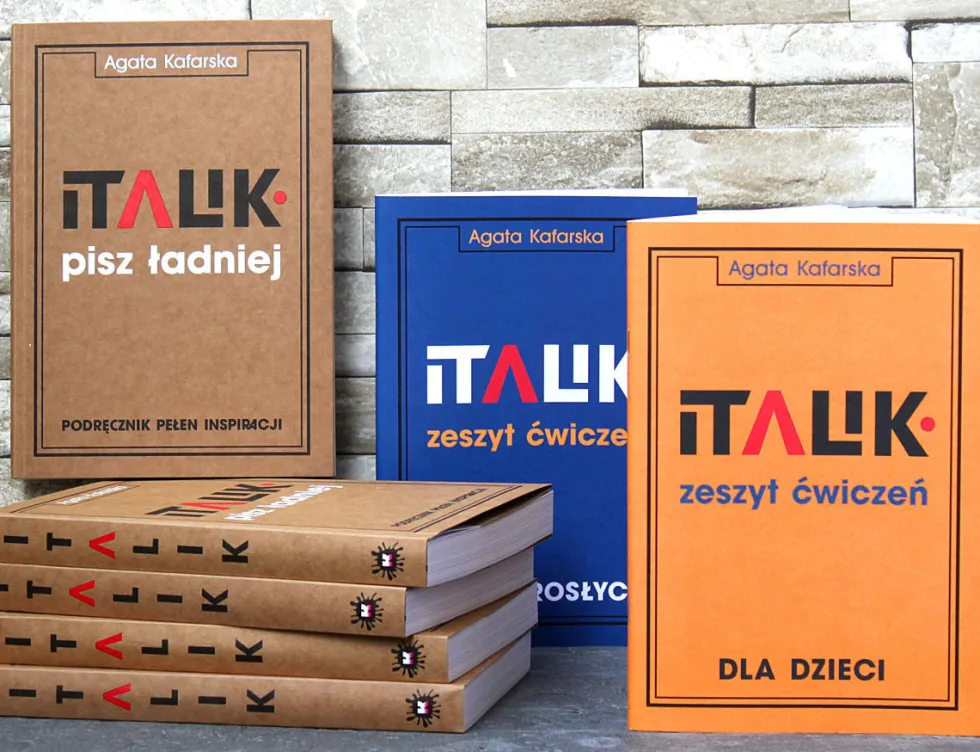 Podręcznik do kaligrafii - Agata Kafarska - Pisz Ładniej, Italik