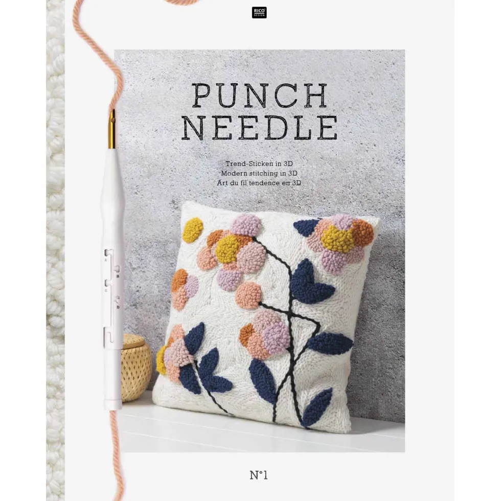 Podręcznik, instrukcja Punch Needle - Rico Design