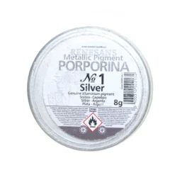 Porporina, pigment metaliczny - Renesans - srebrna, 8 g