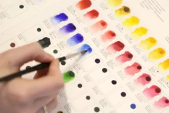 Próbnik farb Dot Card Professional Watercolour - Winsor & Newton - 109 kolorów