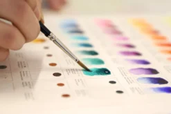 Próbnik farb Dot Card Professional Watercolour - Winsor & Newton - 109 kolorów