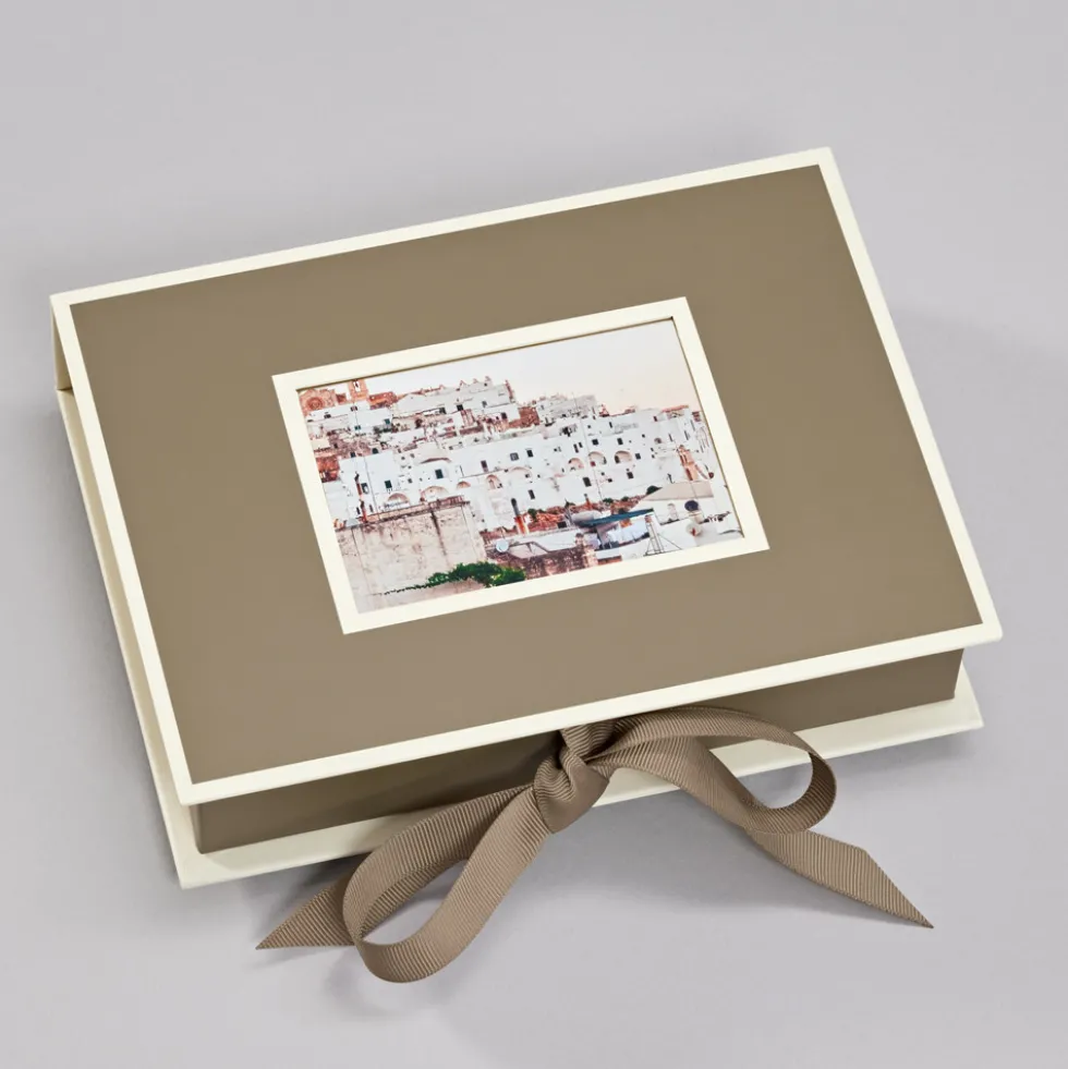Pudełko na zdjęcia - Semikolon - Fango, 20,7 x 15,3 x 4,7 cm
