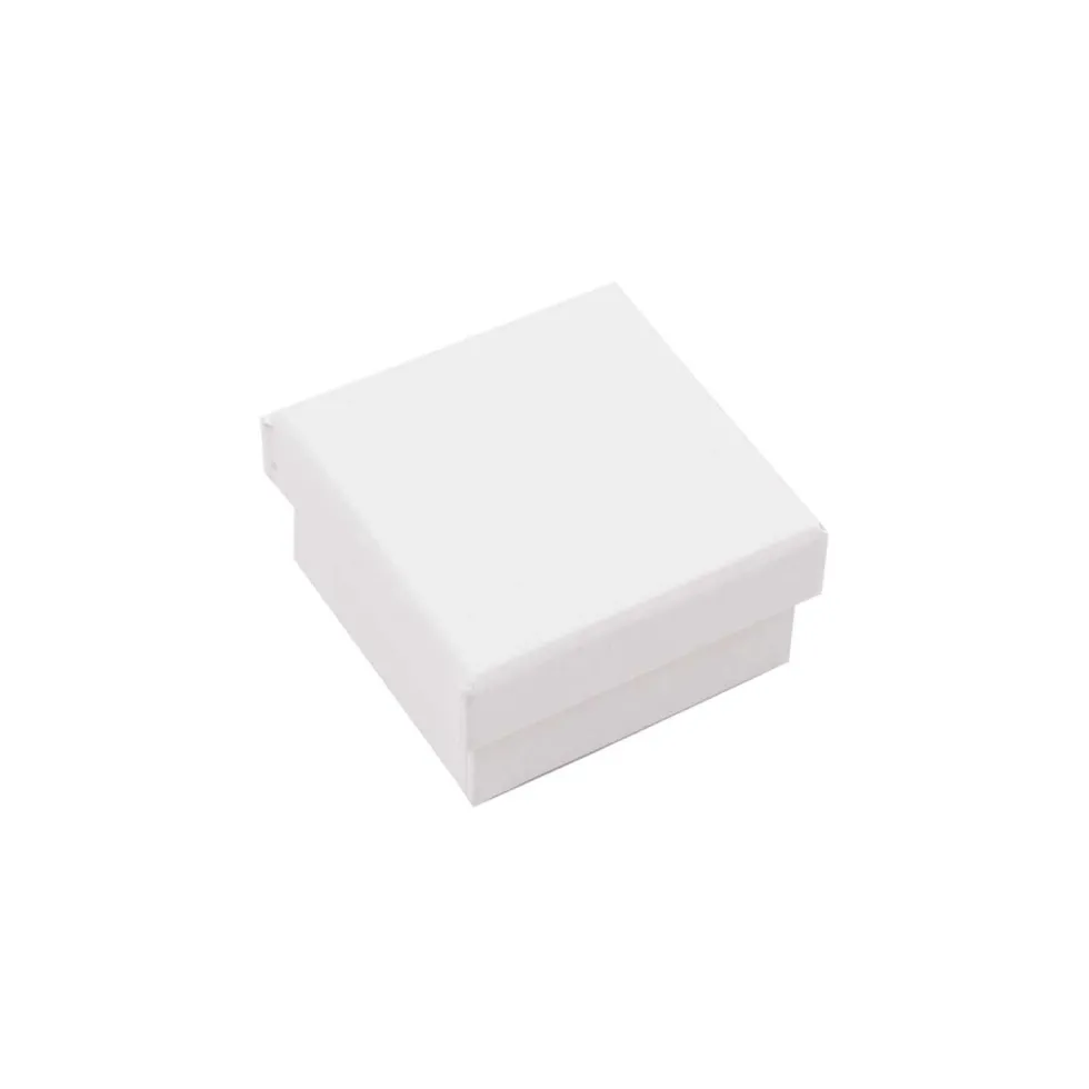 Pudełko tekturowe - Rico Design - białe, 5 x 5 x 2,5 cm