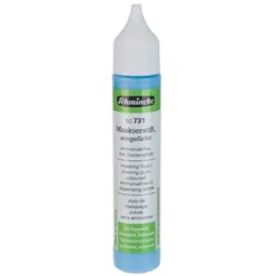 Płyn maskujący do akwareli - Schmincke - niebieski, 25 ml
