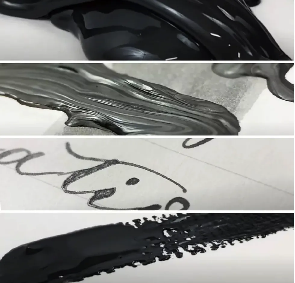 Płynny grafit Fluid Graphite - Kuretake - czarny, 60 ml