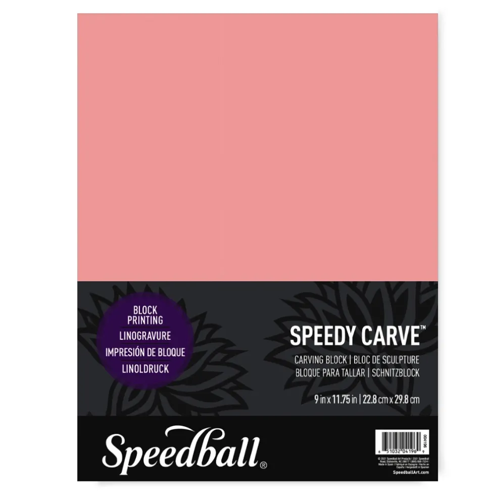Płyta do linorytu Speedy Carve - Speedball - 22,8 x 29,8 cm