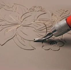 Płyty do linorytu SoftCut - Essdee - gumowe, 75 x 75 x 3 mm, 10 szt.