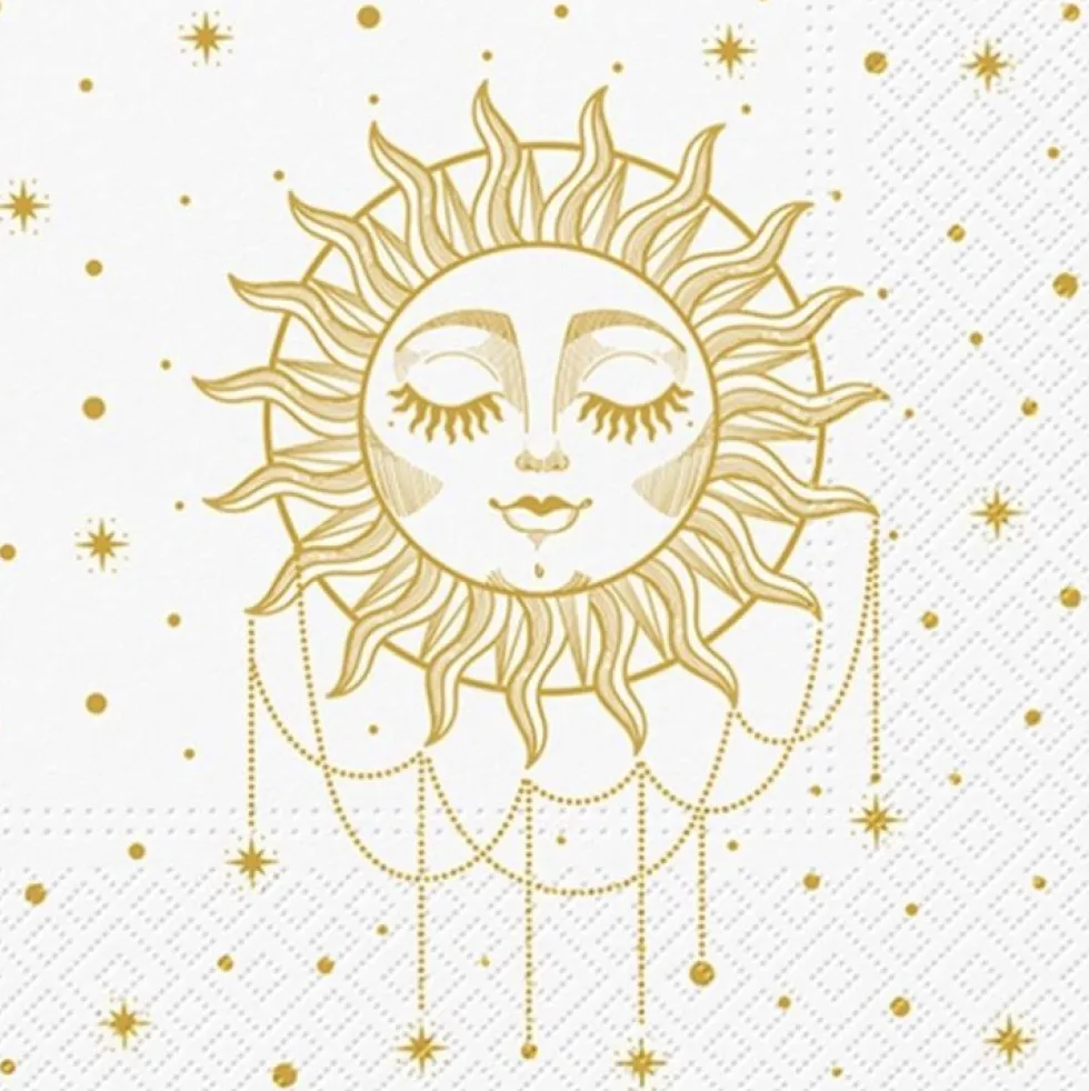 Serwetki ozdobne Bohemian Sun - Paw - 20 szt.