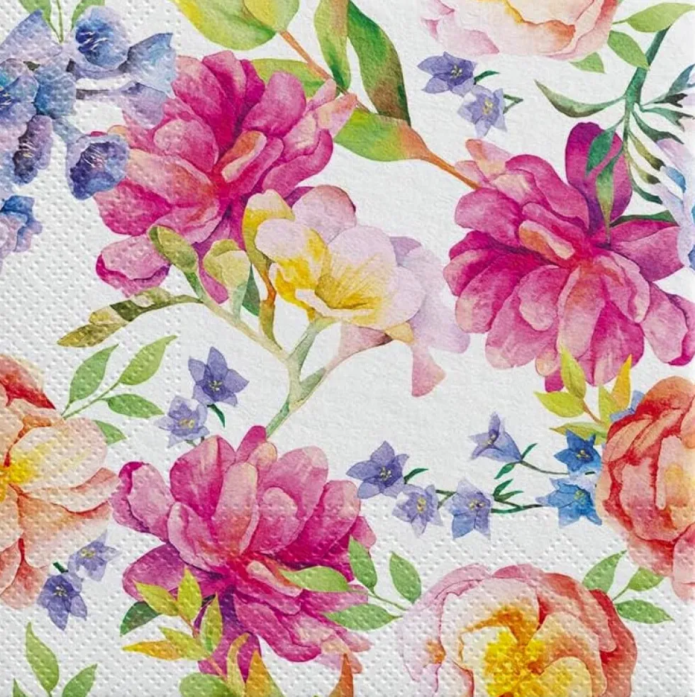 Serwetki ozdobne Orchid with Peony - Paw - 20 szt.