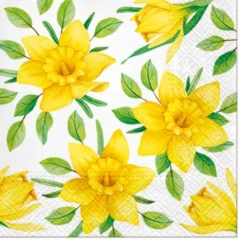 Serwetki ozdobne - Paw - Daffodils in Bloom, 20 szt.