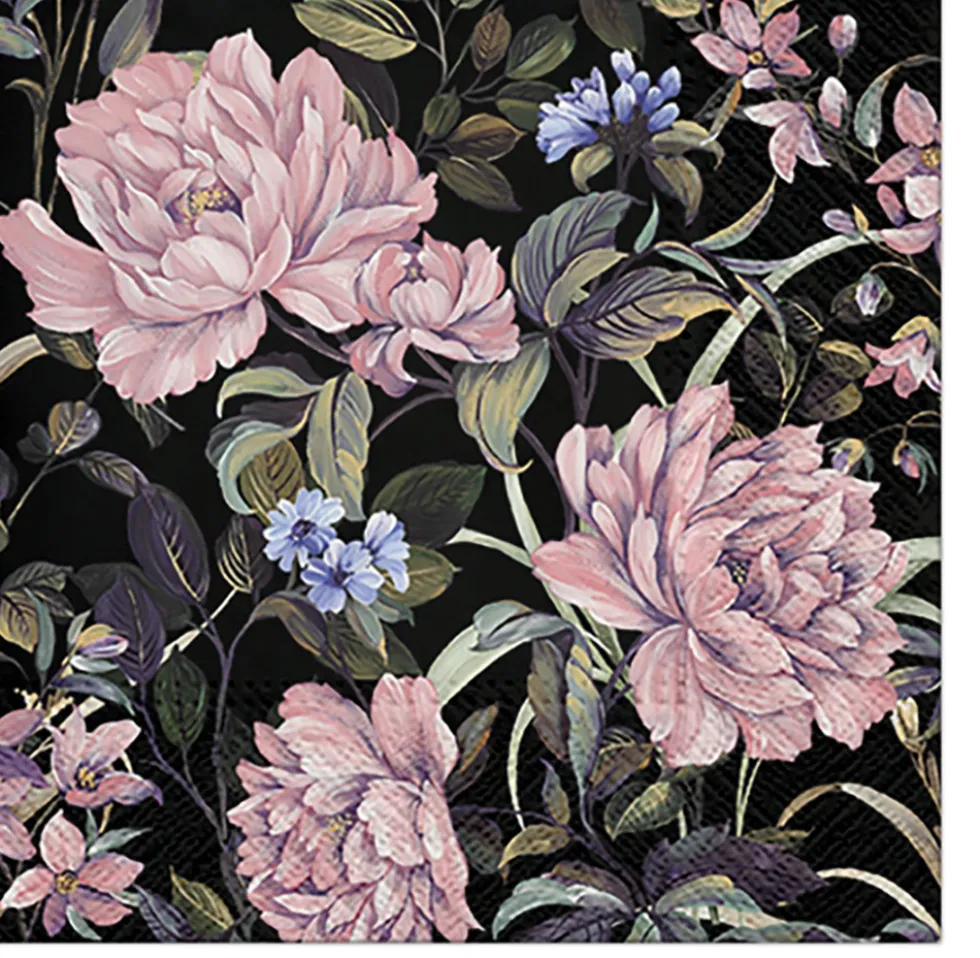 Serwetki ozdobne - Paw - Flowers Mystery, 20 szt.