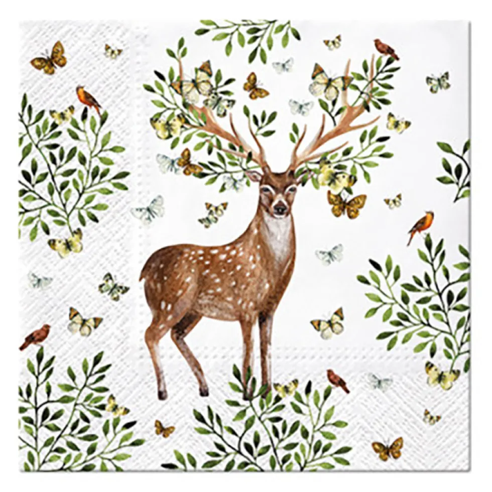Serwetki ozdobne - Paw - Forest Antlers, 20 szt.