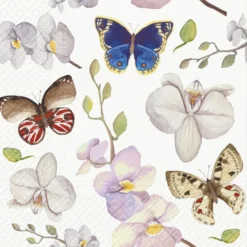 Serwetki ozdobne - Paw - Orchidea Butterfly, 20 szt.