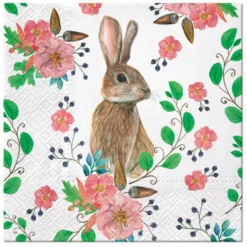 Serwetki ozdobne - Paw - Rabbit Berries, 20 szt.