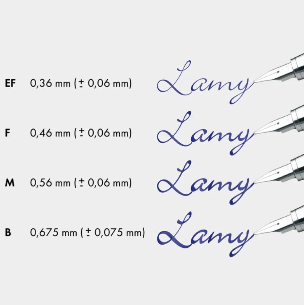 Stalówka Z50 do pióra wiecznego - Lamy - Stainless Steel, A