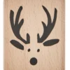 Stempel drewniany Renifer - Rico Design - 4 x 4,5 cm