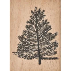 Stempel drewniany Sosna - Rico Design - 8,5 x 12 cm