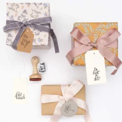 Stempel na drewnianym gryfie - Rico Design - Kwiat dzwonka