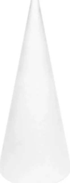 Stożek styropianowy - 40 cm