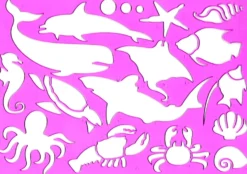 Szablon do rysowania - Koh-I-Noor - Ocean