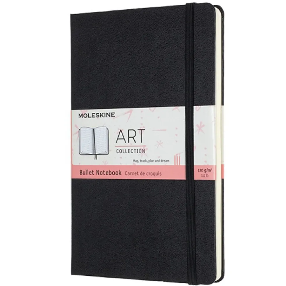 Szkicownik Art Collection 13 x 21 cm - Moleskine - czarny miękka okładka